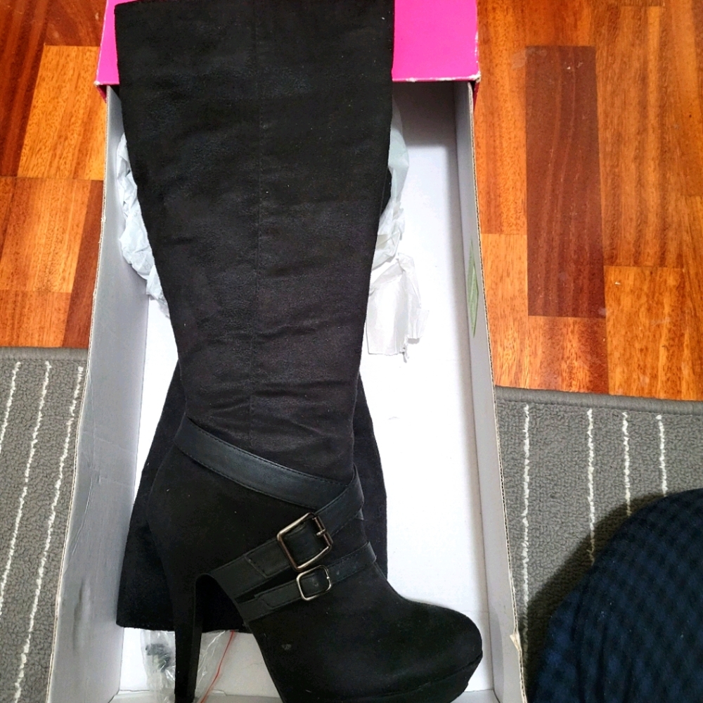 Knee high boots